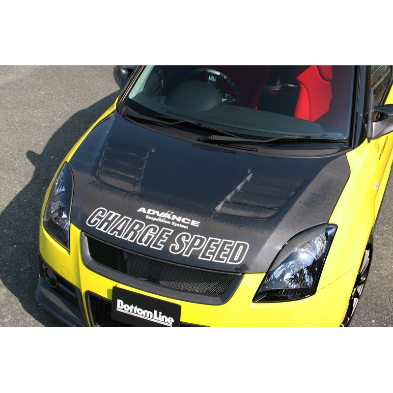 Capo con toma de aire Suzuki Swift Sport 05  mod Speed