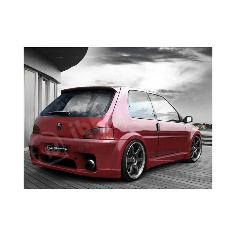 Parachoques tras Peugeot 106 Fase II mod Wizard Wide