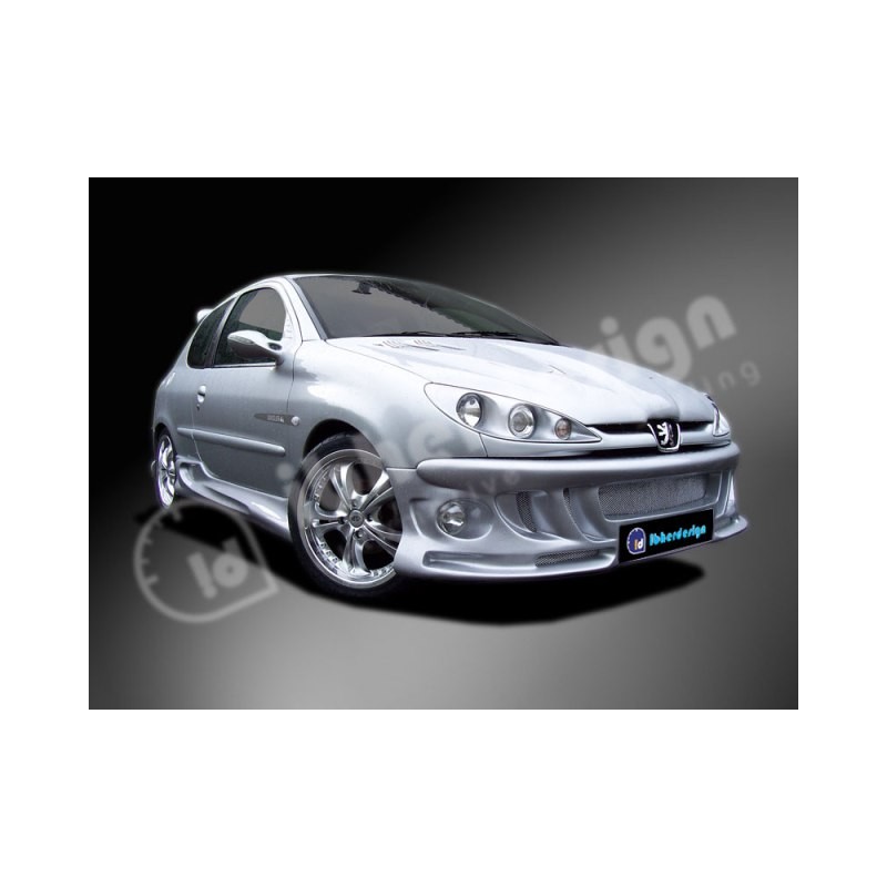Taloneras laterales Peugeot 206 mod Cobra
