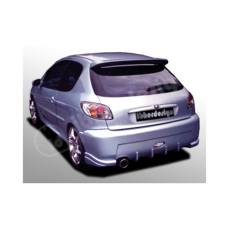 Parachoques tras Peugeot 206 mod Enigma