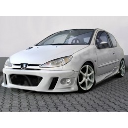 Parachoques del Peugeot 206 mod Maxstyle