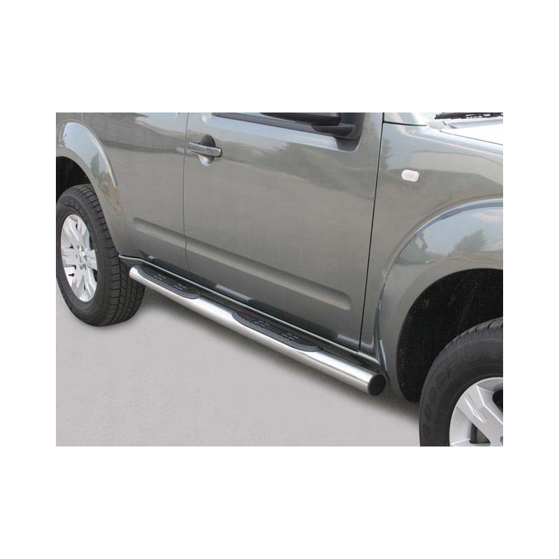 Estriberas Nissan Pathinder 05   tubo inox 4P