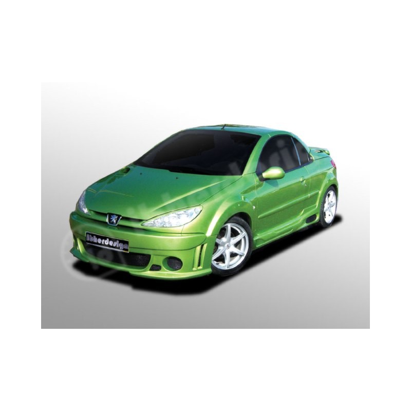 Parachoques del Peugeot 206 CC mod Runner