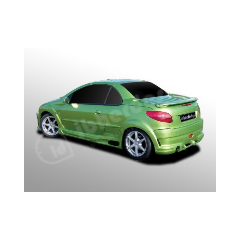 Extensiones de aletas Peugeot 206 CC mod Runner