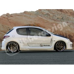 Bajos laterales Peugeot 206 mod Xdos