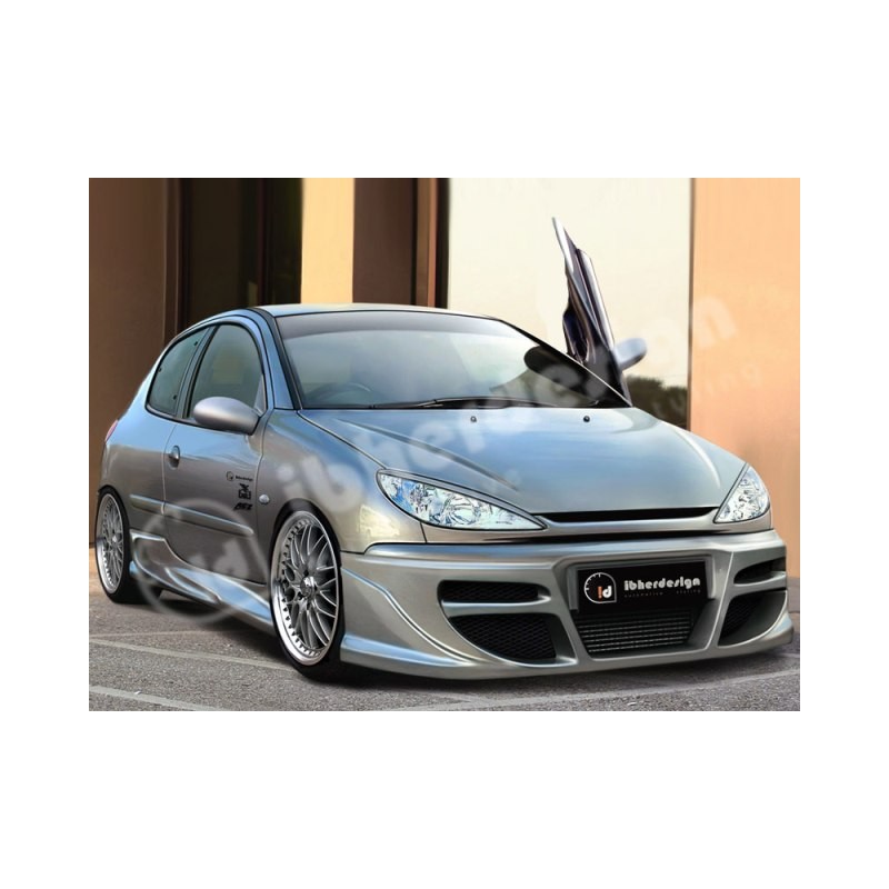 Parachoques del Peugeot 206 mod Tekno