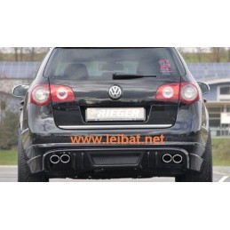 Escape doble salida 4 x 90 para faldon trasero passat 3c