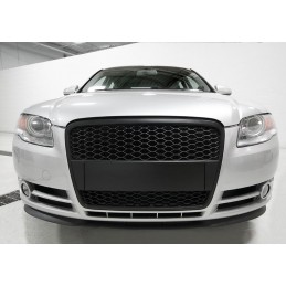 Parrilla sin logo Audi A4 B7 negra tipo RS4