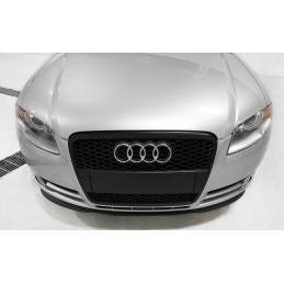 Parrilla sin logo Audi A4 B7 negra tipo RS4