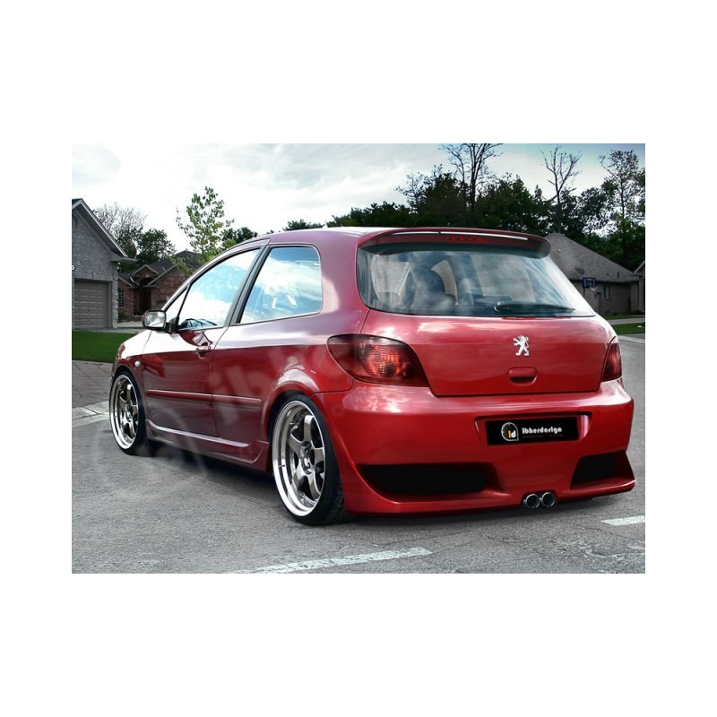 Parachoques tras Peugeot 307 mod Shuman
