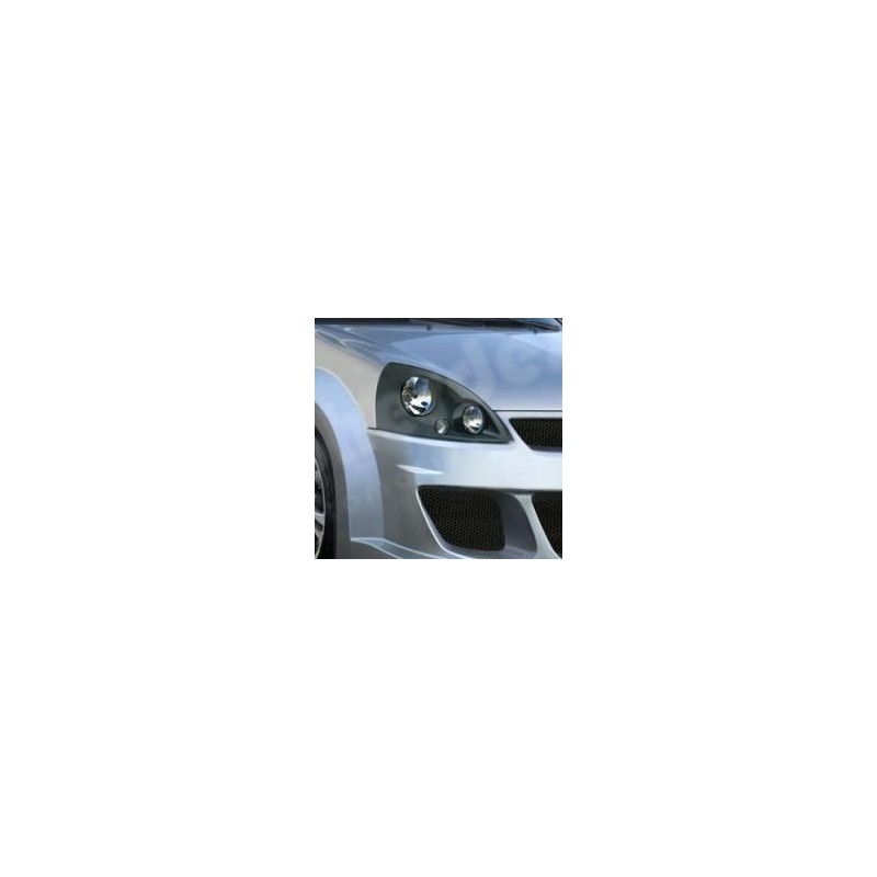Parachoques del Renault Clio III mod Mohave Wide