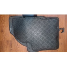 Alfombrillas Matrix look aluminio carbono a medida FORD FOCUS 05