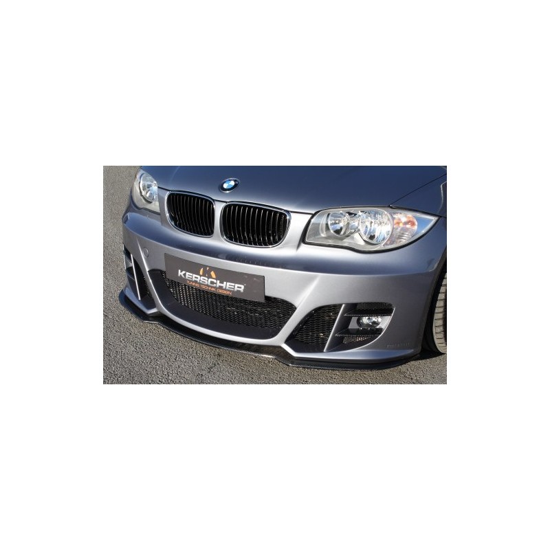 Lamina carbono para parachoques BMW E87 m od Kercher