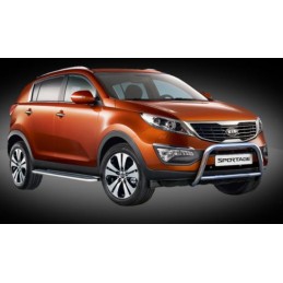 Estribos ROMIK CLASSIC Kia Sportage 10 15en plataforma tubo inox