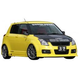 Anadido faldon delSuzuki Swift II Sport 05   HalfType   Polyeste