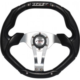 Volante Simoni Sport 350mm Black PU   Alu