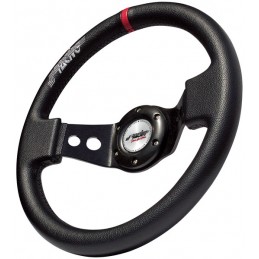 Volante Simoni Tarmac 350mm Black Eco Leather