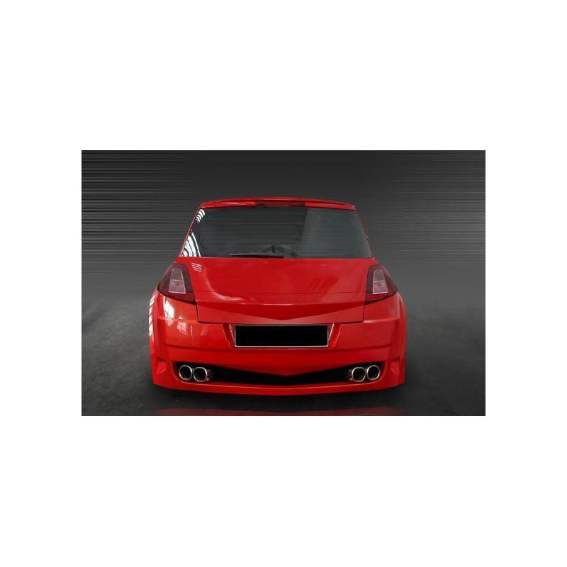 Parachoques trasero Renault Megane II 2002 mod HELIOS
