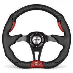Volante Simoni X4 PolyPelle Red 350mm smooth leather