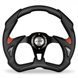 Volante Simoni X5 Poly Pelle Red 350mm