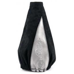 Funda Palanca Cambio Simoni  fibra Negro   PH87I cuero Inox
