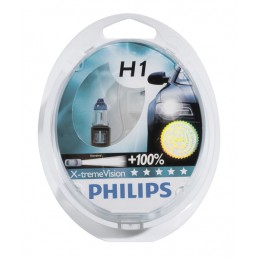 Jgo Lamparas H1 X treme Vision Philips