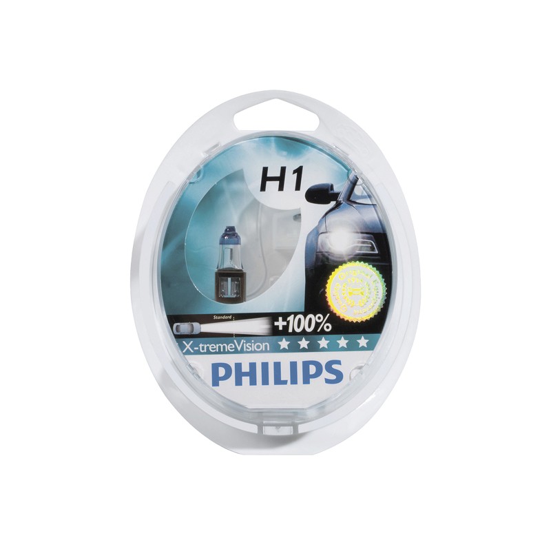 Jgo Lamparas H1 X treme Vision Philips