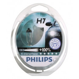 Jgo Lamparas H7 X treme Vision Philips