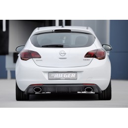 Anadido trasero Opel Astra J mod RIEGER escape doble