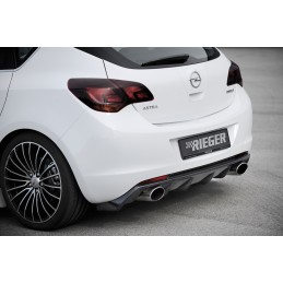 Anadido trasero Opel Astra J mod RIEGER escape doble