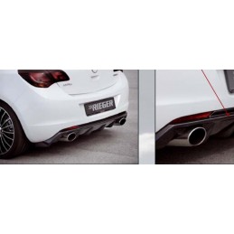 Escape trasero 2x140x90 Opel Astra J mod RIEGER