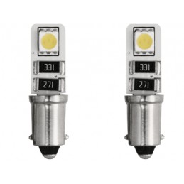 SMD Line BA9S luz de posicion con 2 SMD LED   blanco CanBus
