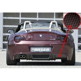 Anadido Faldon trasero BMW Z4 Coupe Roadster 03 05 doble 2x90mm