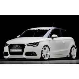 Faldones laterales Audi A1 derecho y izquierdo Rieger Tuning ABS
