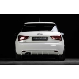 Difusor faldon trasero Audi A1 Rieger ABS