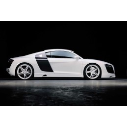 Faldones laterales C hueco y corte izq y dere Audi R8 ABS