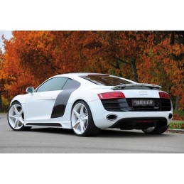 Faldones laterales C hueco y corte izq y dere Audi R8 CARBON LOO