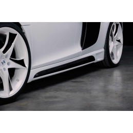 Faldones laterales C hueco y corte izq y dere Audi R8 CARBON REA