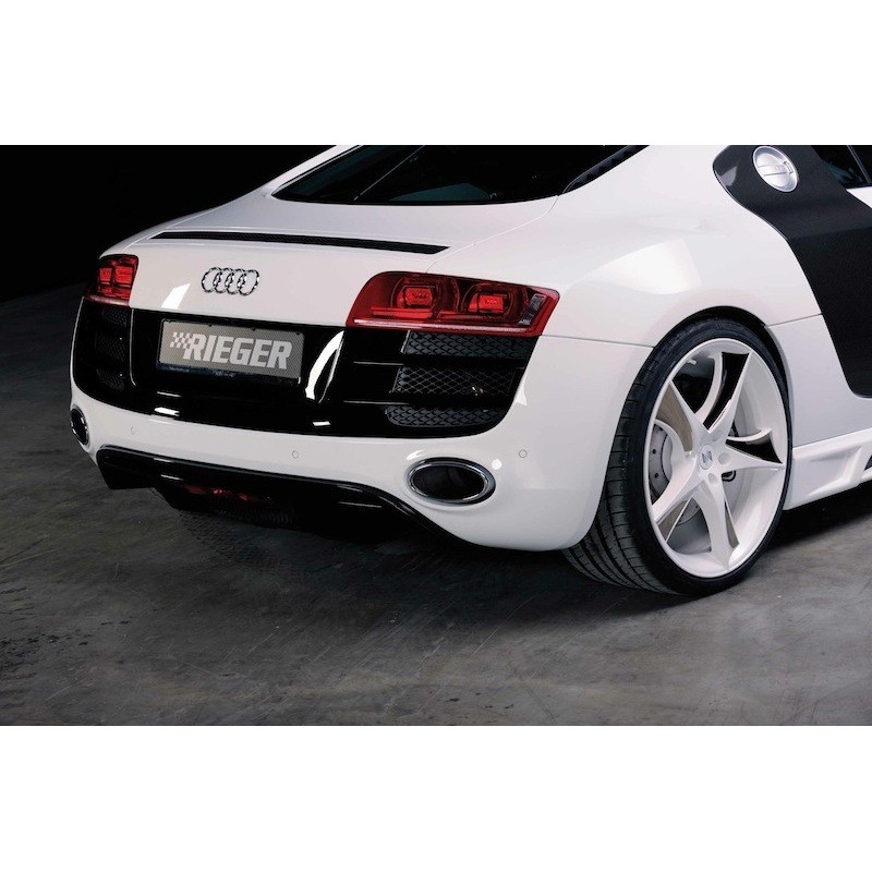 Difusor trasero Carbono Real Audi R8 look V10