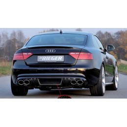 DIFUSOR FALDON TRAS AUDI A5 B8 SOLO S LINE Y S5 ABS