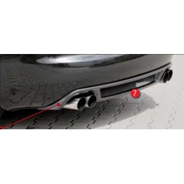 Anadido trasero  Audi A4 8H Cabrio  04 02   para escape je 2 izq