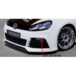 LED Luz de dia Izq y Der VW Golf 6 para RIEGER paragolpes del