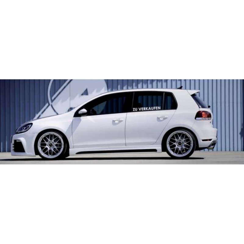 Faldones laterales con hueco y corte  Iqz y der Golf 6 incl reji