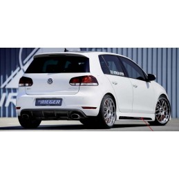 Anadido faldon tras VW Golf 6 solo GTI para escape deportivo Iqz