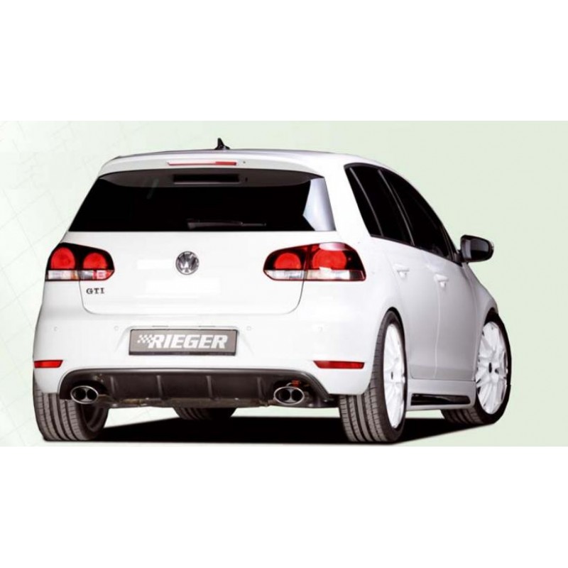 Anadido faldon trasero VW Golf 6  solo GTI para Sport cola trase