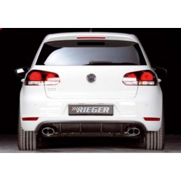 Escape trasero  2x 145x90 mm izq der VW Golf 6 GTI