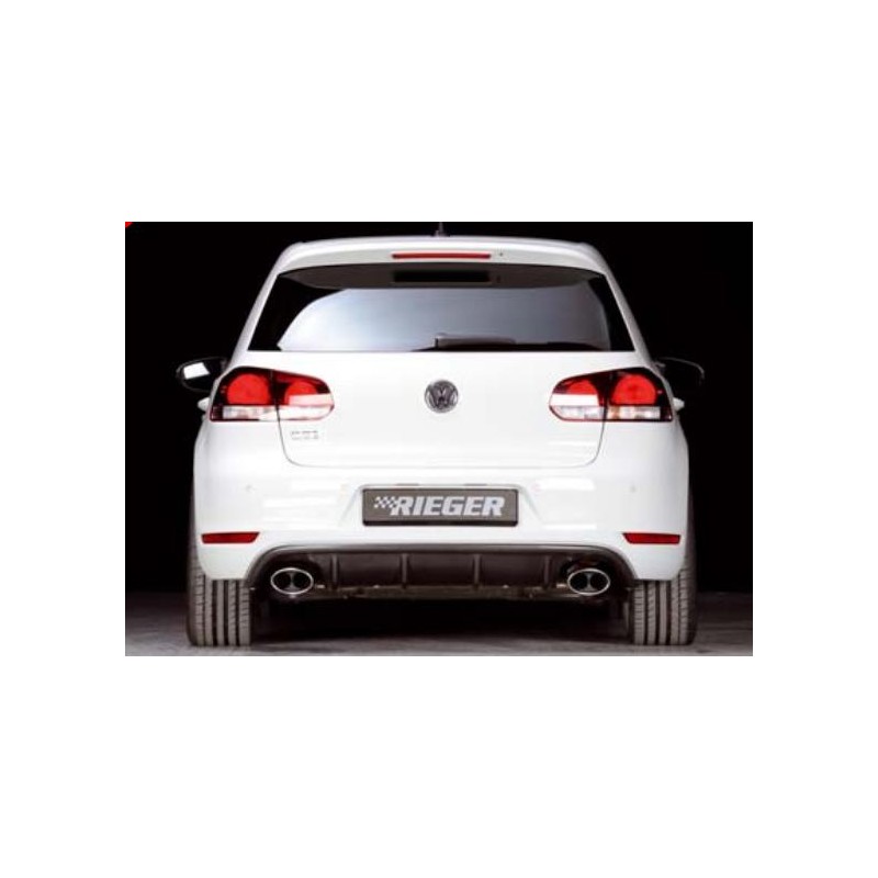 Escape trasero  2x 145x90 mm izq der VW Golf 6 GTI