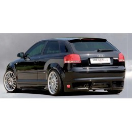 Espada trasera para paragolpes tras ABS Abs Audi A3 8P Facelift