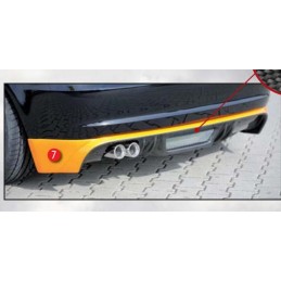 Anadido paragolpes tras Audi A3 8P 3  5 P CARBON LOOK