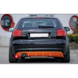 Anadido paragolpes tras Audi A3 8P 3  5 P ABS
